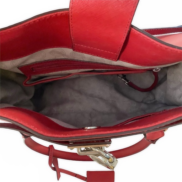 🔴MICHAEL KORS Red Hamilton Bag - Picture 6 of 8